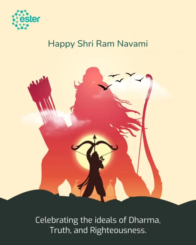 On the auspicious occasion of Ram Navami, we honor the timeless ideals that Lord Ram embodied throughout his life. May his teachings inspire us to lead with integrity and uphold these sacred values in everything we do.​

Wishing you and your loved ones a blessed and prosperous Ram Navami. ​

#RamNavami #ShriRamNavami #EsterIndustries #Dharma #Righteousness #FestivalsOfIndia