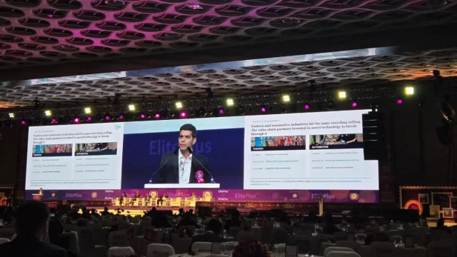 Waste is not the end of the story. It can be the beginning of something new.

At the 13th Speciality Films & Flexible Packaging Global Summit & Exhibition 2026, our CEO, Vaibhav Jha, shared his perspective on “Innovations Transforming Sustainable Flexible Packaging” and the role of circularity in shaping the future of the industry.

At Ester Industries, our journey towards True Circularity focuses on transforming post-consumer PET into high-quality, value-added solutions—giving materials a new life and creating value across the packaging ecosystem.

Because circularity is not just about recycling. It’s about rethinking what comes next.

#TrueCircularity #EsterIndustries #Recycling #rPET #Sustainability